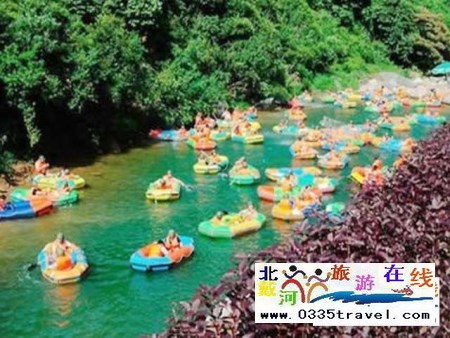 東戴河永安峽谷漂流