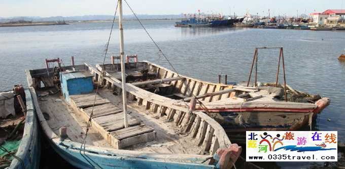 東戴河北戴河南戴河出海打漁看日出