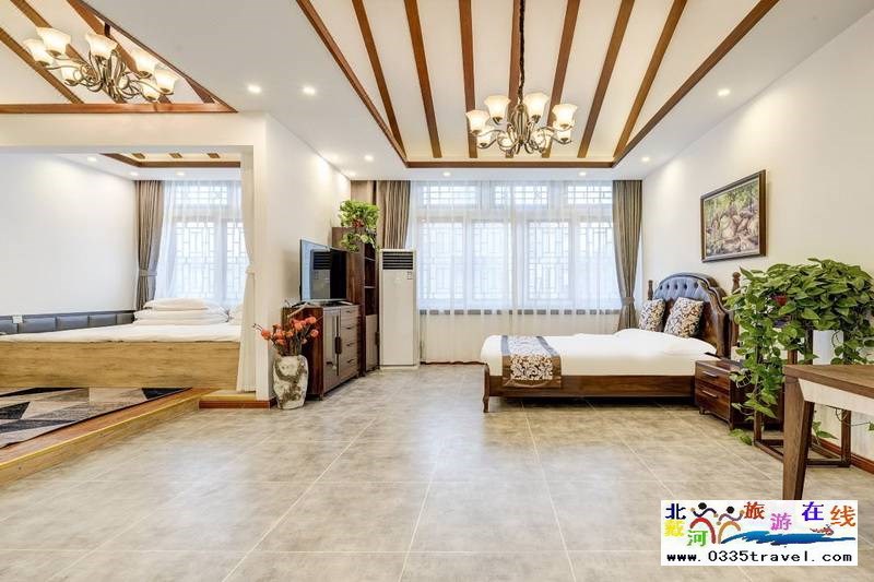 山海關(guān)古城古典特色庭院民宿