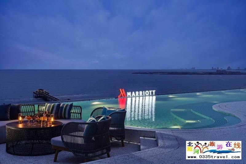 秦皇島北戴河五星級(jí)國(guó)際連鎖海景酒店推薦：秦皇島北戴河萬(wàn)豪度假酒店——尊享南戴河蔚藍(lán)海岸天然優(yōu)質(zhì)海岸線(xiàn)